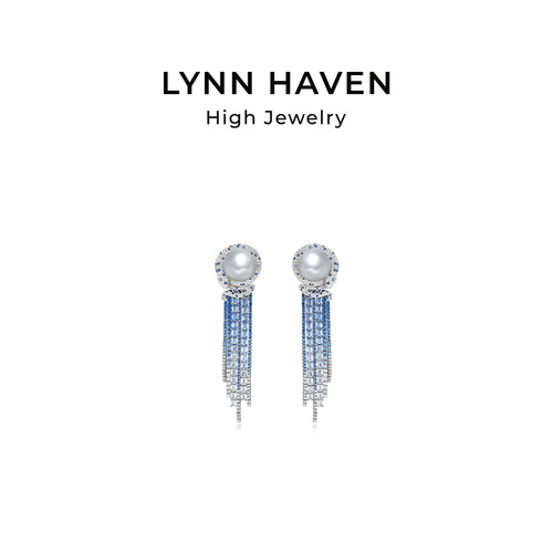 LynnHaven麟玟灵蛇珍珠耳钉