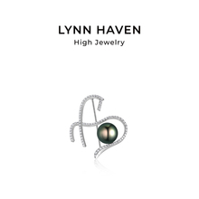 LynnHaven麟玟 EARTH灵骏18K金大溪地黑珍珠胸针马年限定新年礼物