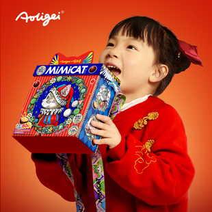 跳跳糖麦丽素巧克力纯可可脂背包礼盒送小孩儿童解馋零食品大礼包