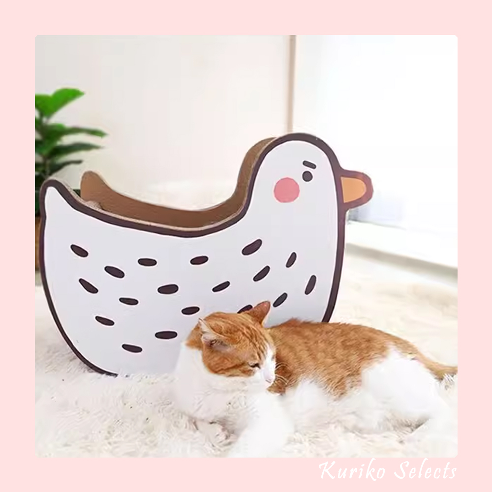 Misspet鹅小囧猫抓板猫窝