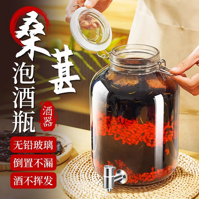 泡酒玻璃瓶桑葚专用酒瓶