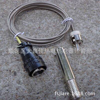 热电偶热电阻PT100K型温度传感器探针式K型探针热电偶