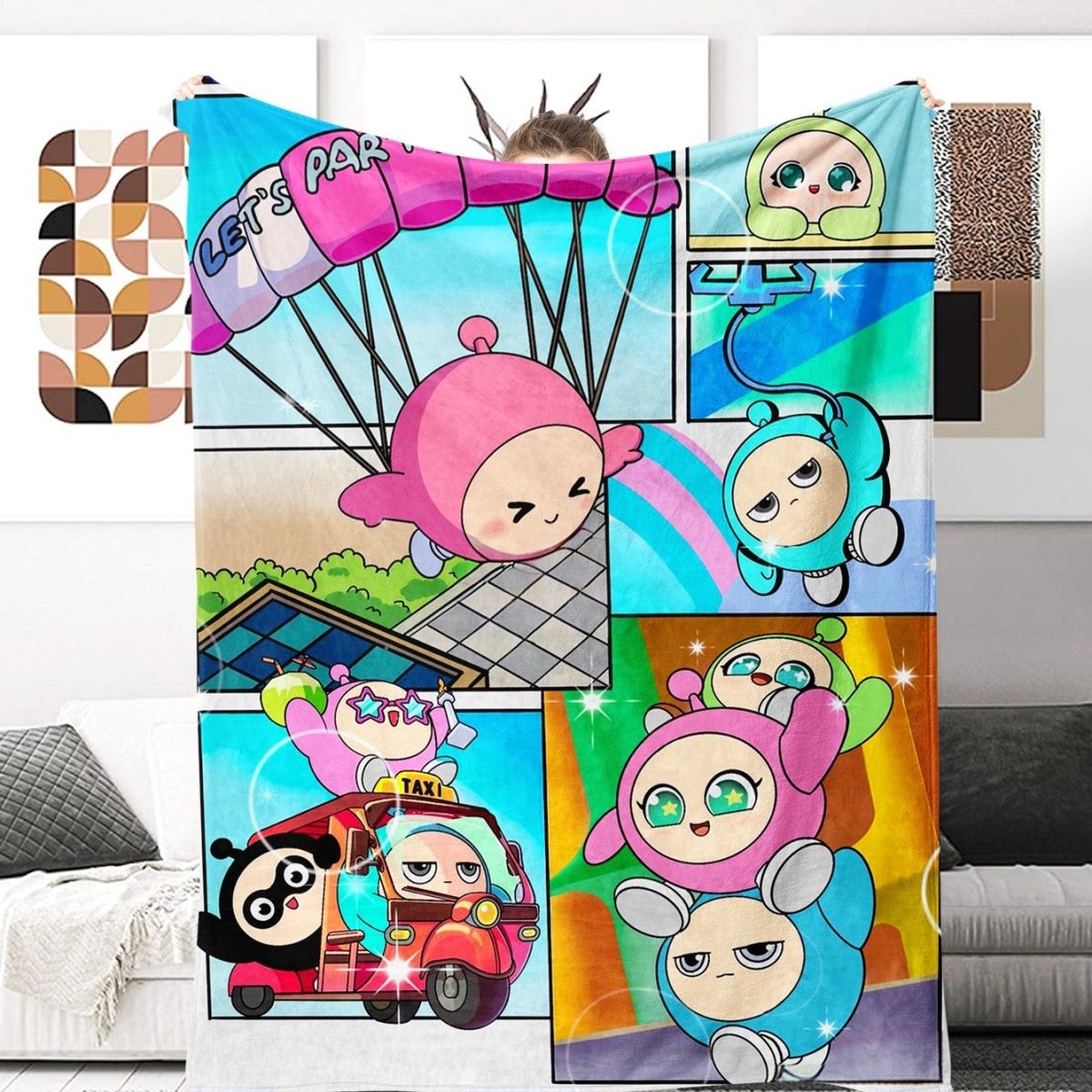 全家福蛋仔派对可爱卡通