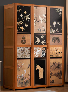 简易衣柜子家用卧室出租房儿童衣橱小户型省空间组装2025新款爆款