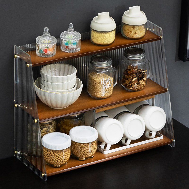 厨房置物架子多功能多层调味料收纳架碗碟储物柜用品家用大全橱柜,厨房/烹饪用具,厨房置物架/置物柜/角架,淘宝优惠券,粉丝福利购,淘宝优惠卷