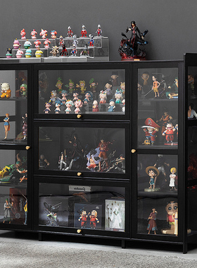 手办展示柜乐高亚克力展示架非玻璃产品陈列柜子模型玩具烟柜货架