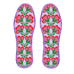 七层棉布手工刺绣十字绣鞋垫男女带针线半成品2026年新款自己绣花
