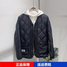 羽绒服短款 2023冬季 新款 黑色轻薄款 无性别时尚 外套B2ACC4Z01 男装