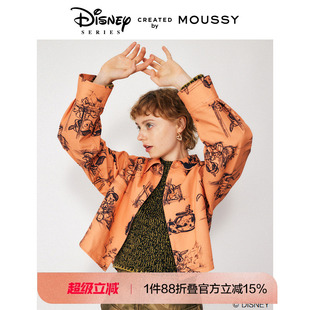匹諾曹襯衫 MOUSSY 2023春夏新款 迪士尼合作款 5000 外套女010GAY30