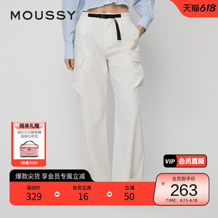 moussy x studiowear 春季美式复古休闲裤028HAA30-2001