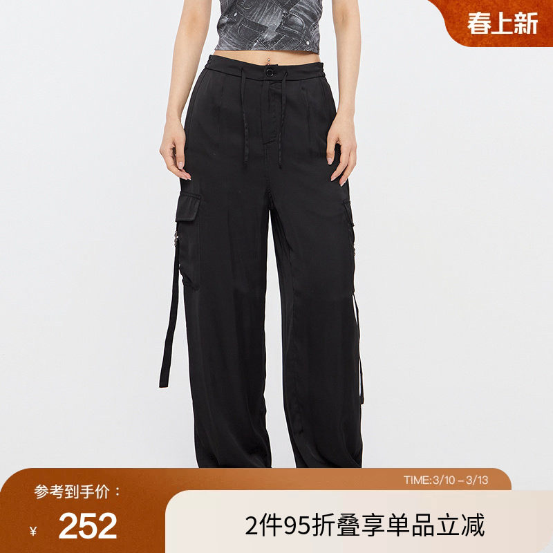 MOUSSY 夏季日系不简单工装风多口袋休闲裤028HSZ30-0711