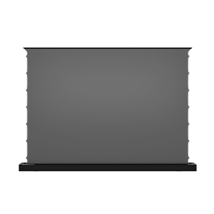 英微投影幕布投影家用菲涅尔抗光幕布电动地升幕4K电动拉线自动升降地面移动便携式幕布投影仪地拉支架投影布