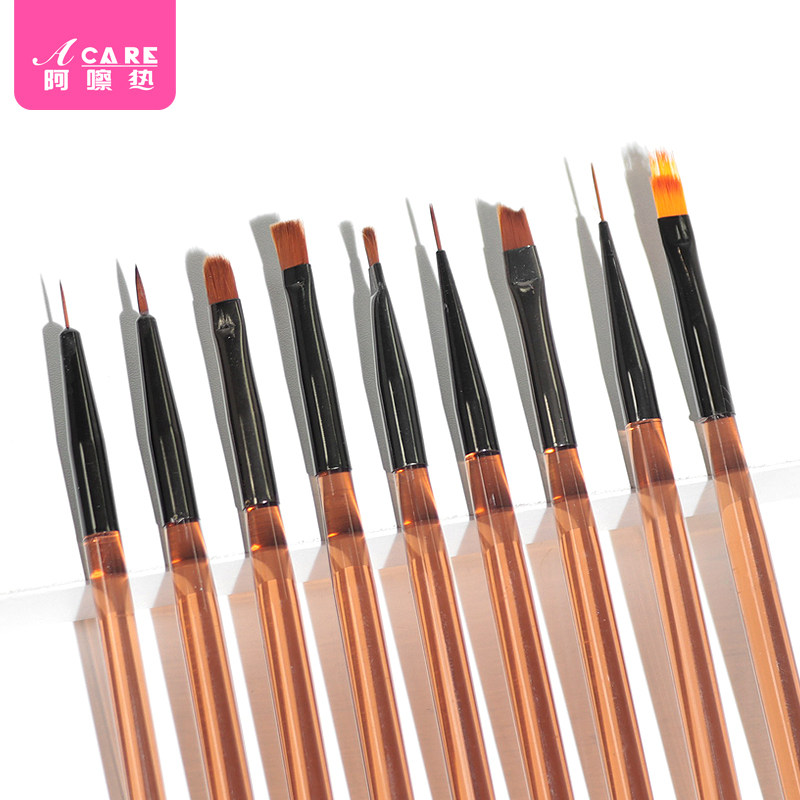 美甲笔刷EA1vq001-建构笔美甲笔彩绘拉线笔刷初学者家用光疗笔,彩妆/香水/美妆工具,美甲工具,淘宝优惠券,粉丝福利购,淘宝优惠卷