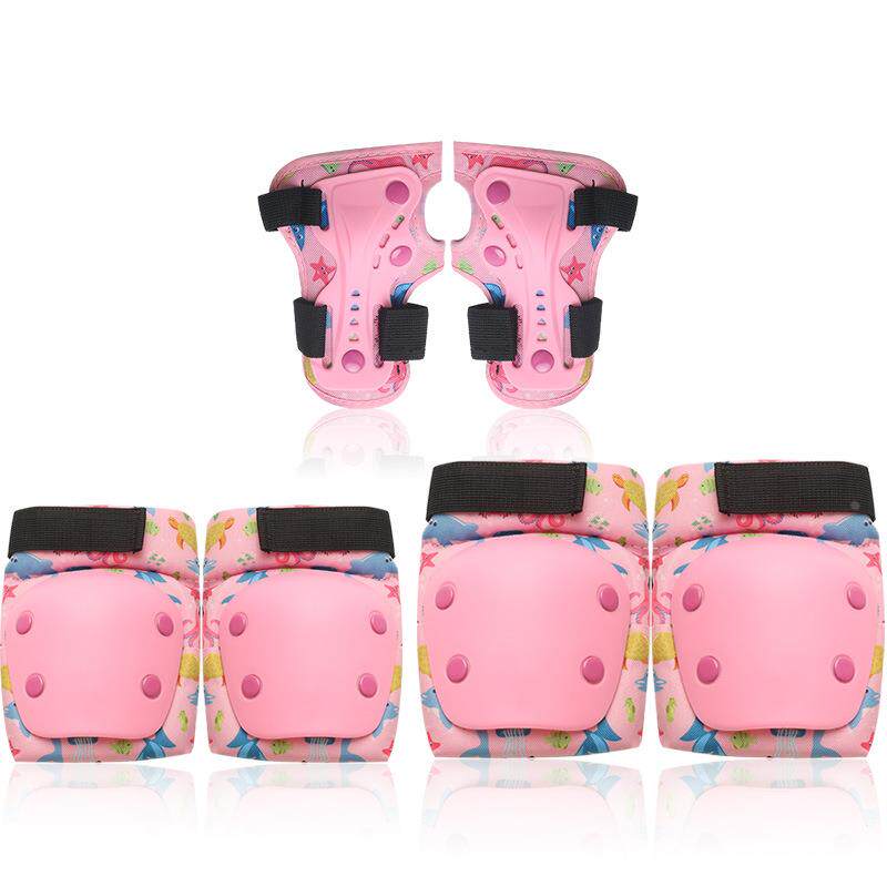 专业滑板护具溜冰鞋轮滑护具套装儿童头盔全套成人平衡自行车礼物