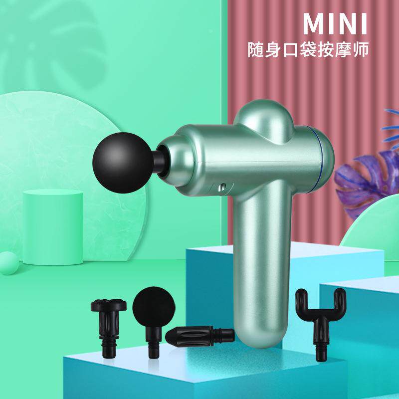 直销筋膜枪电动击打按摩器便携式筋膜抢按摩枪USB充电筋膜枪礼物