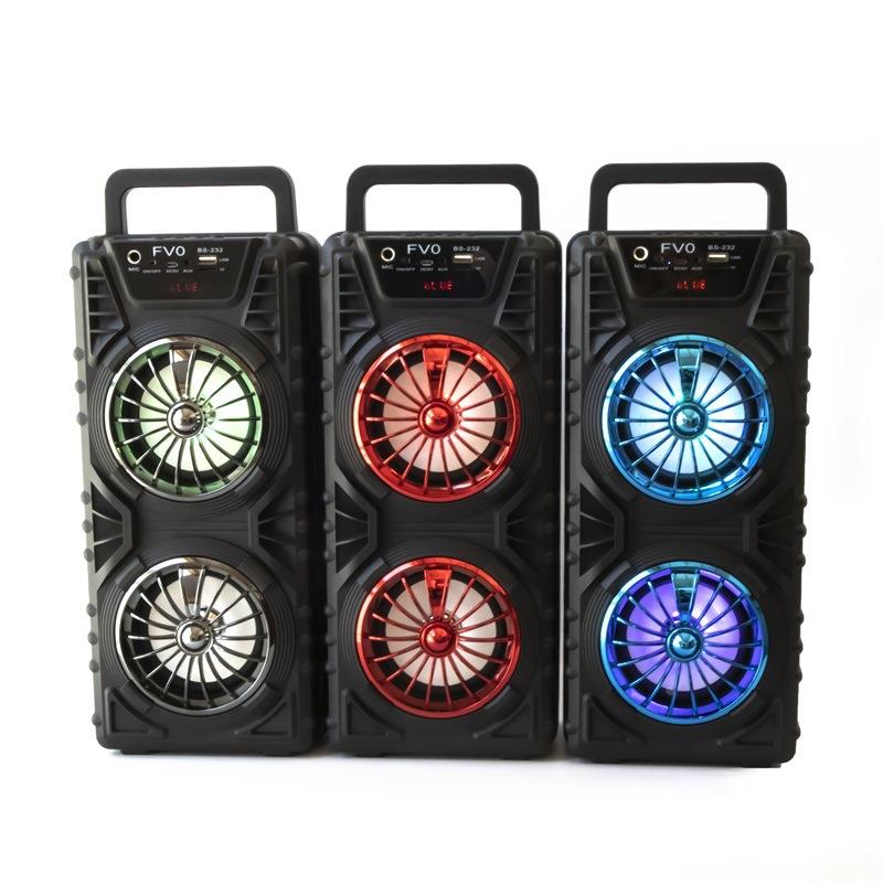 户外手提包插卡蓝牙音箱 新款广场舞音响无线低音炮音箱直销