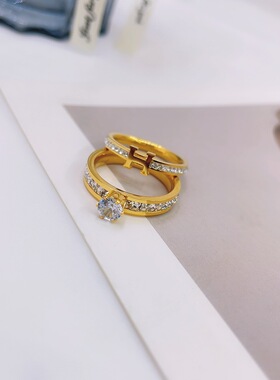 满天星戒指女款网红爆款