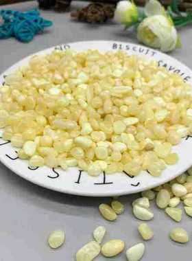 米黄玉碎石不定形随行抛光小颗粒碎石装饰摆件定制