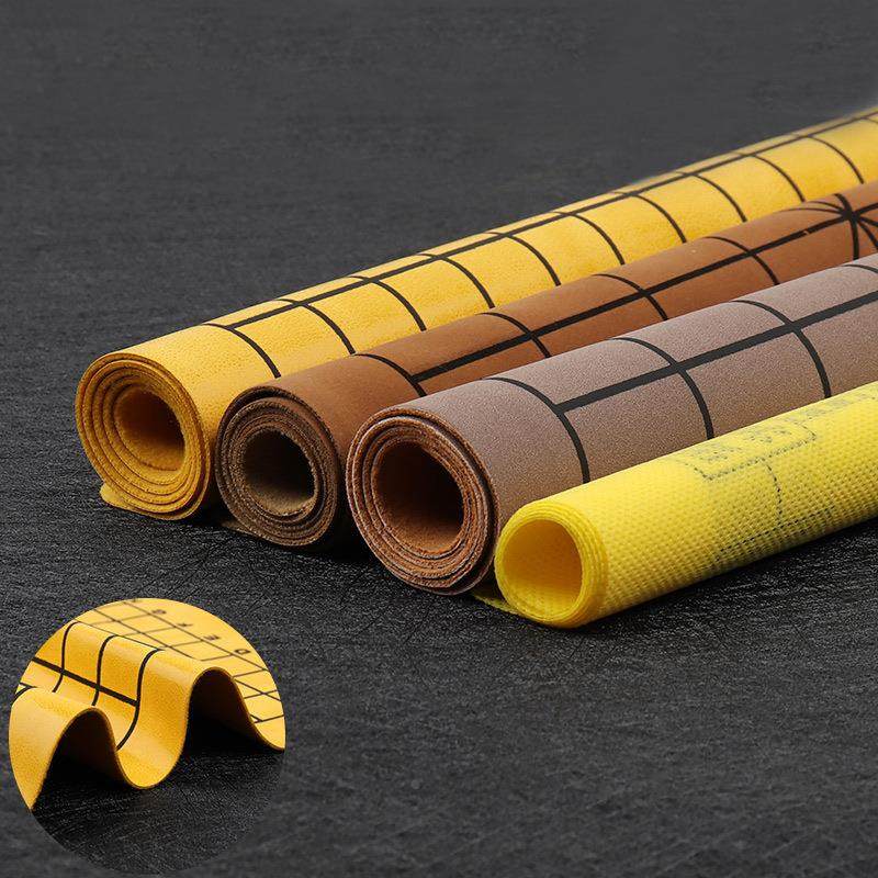 中国象棋围棋五子棋盘布皮革绒布仿皮双面军棋超大棋盘纸可折叠款