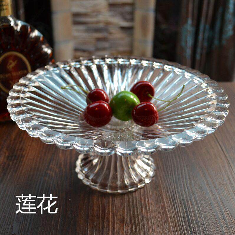 亚克力带底座水果盘专用