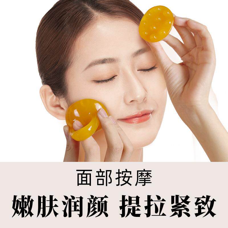 面部提拉刮痧按摩板经络刷点穴笔拨筋棒手动工具面霜导入工具礼物