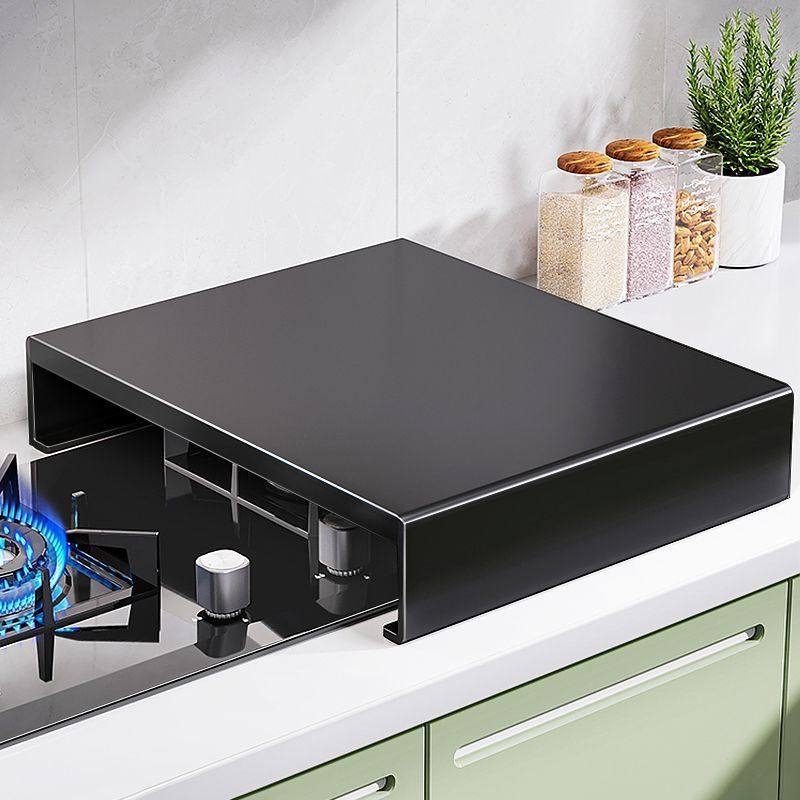 厨房燃气灶煤气灶盖板罩电磁炉支架灶台托架放锅收纳置物架子定制