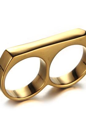 不锈钢双环指配饰奇异博