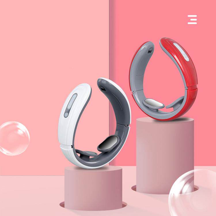 颈椎按摩仪电动仪 脉冲颈椎按摩器 振动揉捏脖子颈椎仪仪礼物