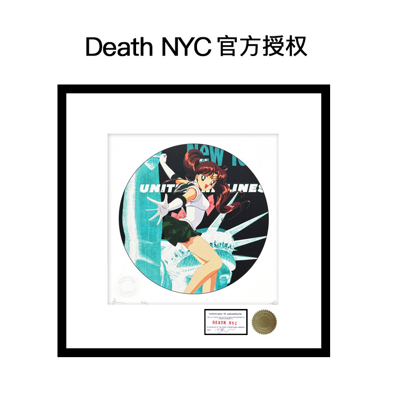 DeathNYC限量亲签版画美少女