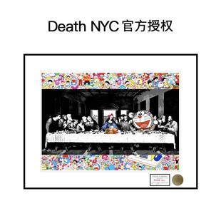 画最后 饰画 晚餐限量潮流正品 推荐 DeathNYC官方授权版 爆款 装