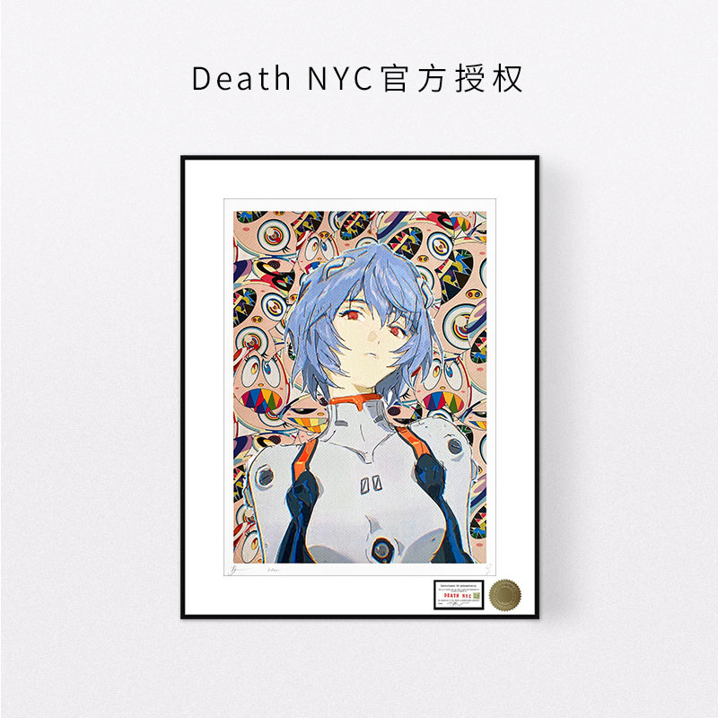 绫波丽装饰画deathnyc限量版画