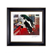 马克· 夏加尔基金会出版 Birthday版 限量375版 画 附官方画廊证书