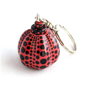 草间弥生周边YAYOIKUSAMA波点南瓜背包挂件钥匙扣创意礼物
