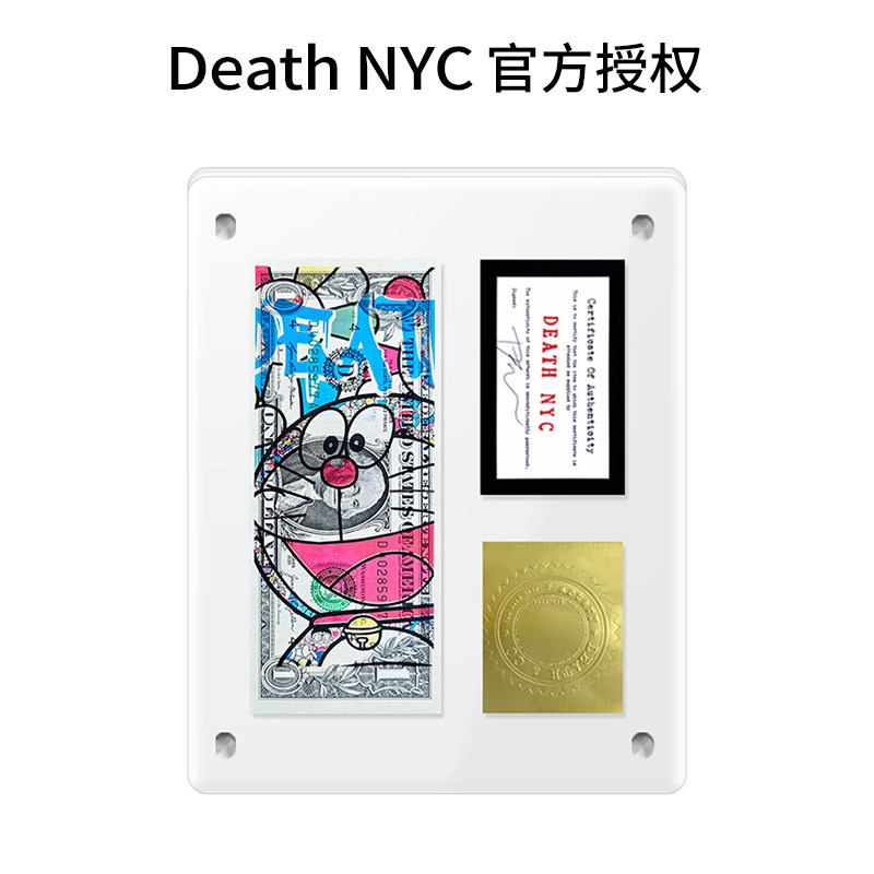 DeathNYC限量版画机器猫
