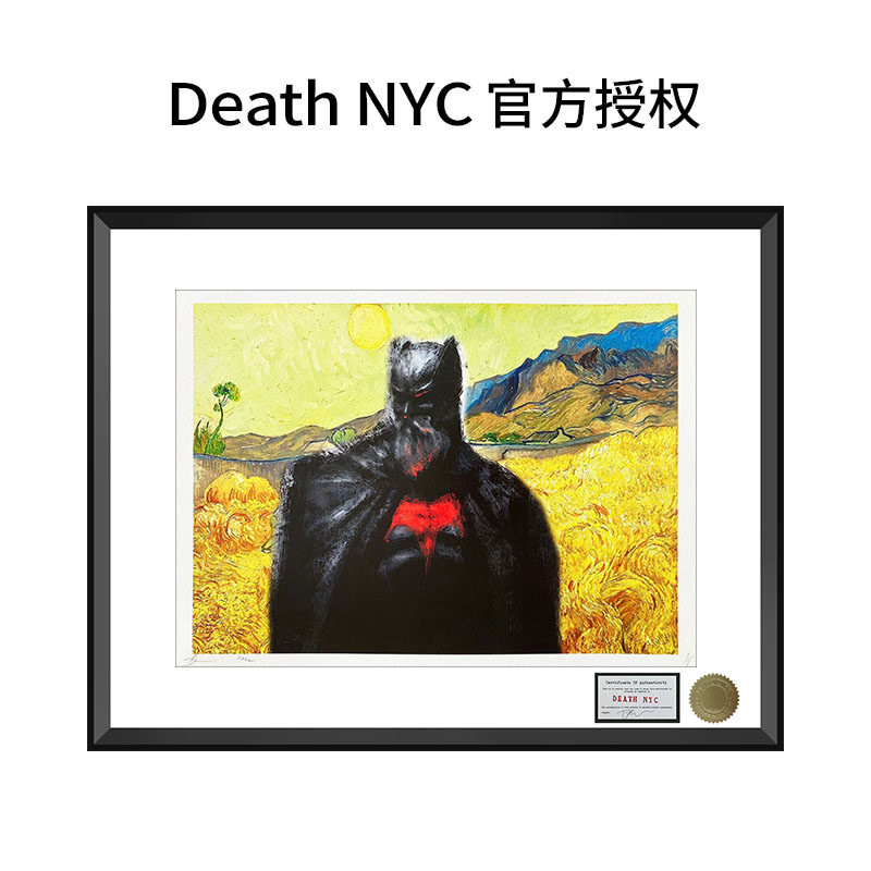 DeathNYC限量版画蝙蝠侠装饰画