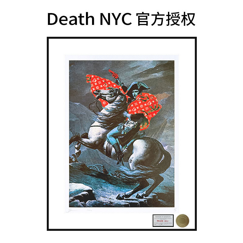 DeathNYC亲签限量版画拿破仑