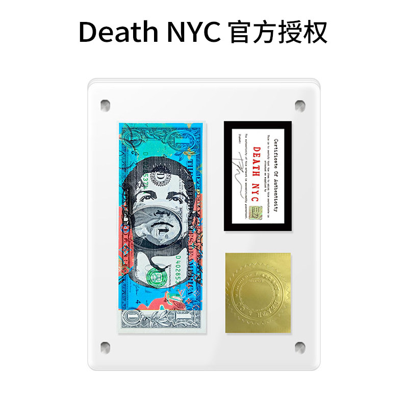 DeathNYC美金装饰画球星c罗