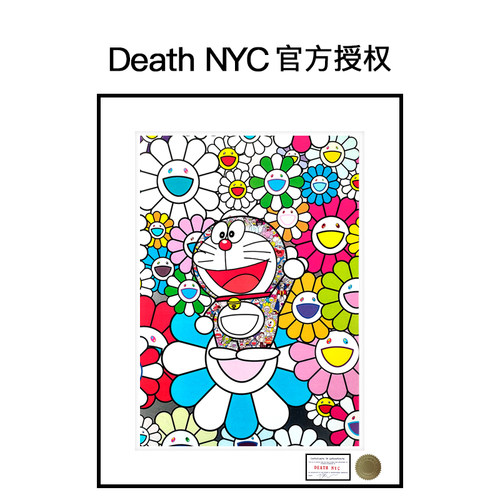 DeathNYC限量版画机器猫