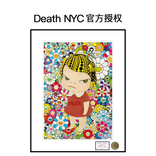 DeathNYC限量亲签版画奈良美智