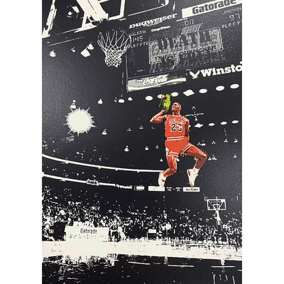 DeathNYC装饰画NBA球星乔丹