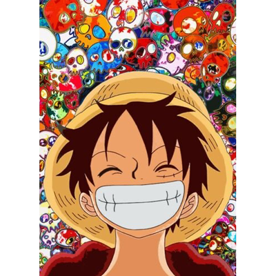 DeathNYC限量亲签版画海贼王