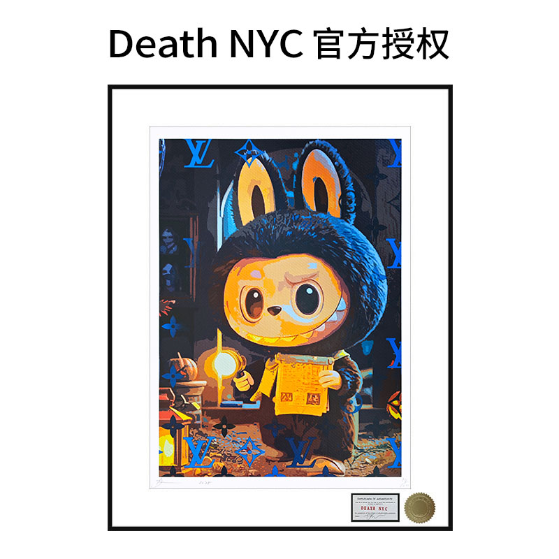 deathnyc限量版畫大首領裝飾畫