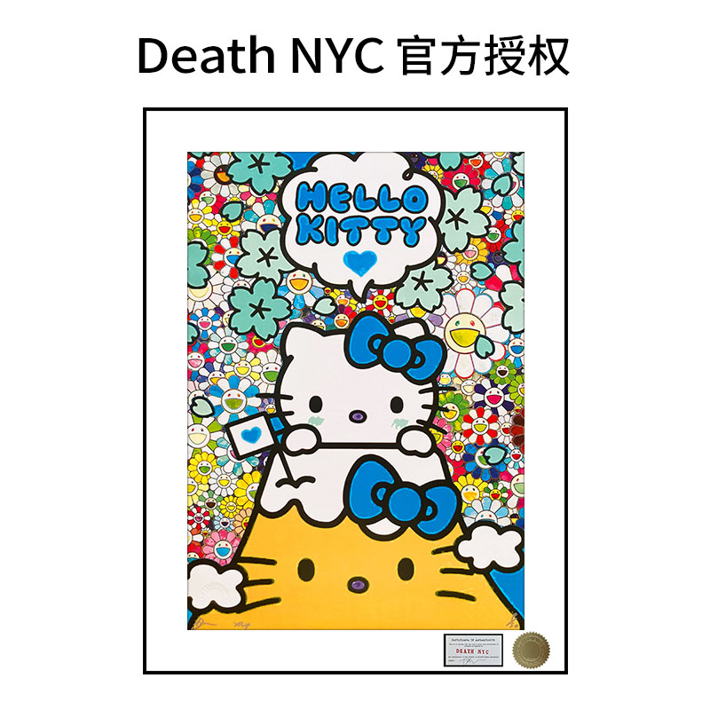 DeathNYCHellokitty限量亲签