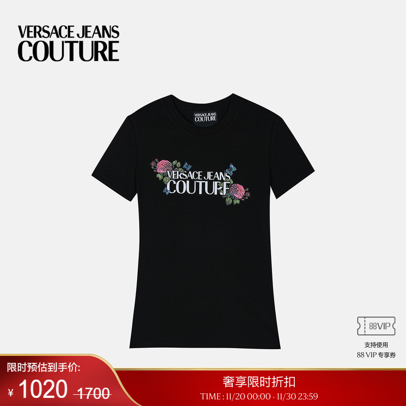 【季末优惠】VERSACE JEANS COUTURE 女士T恤