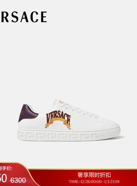 【季末优惠】VERSACE/范思哲 男士Acanthus Varsity Greca运动鞋