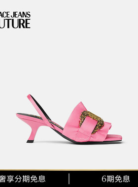 【6期免息】VERSACE JEANS COUTURE 女士高跟凉鞋