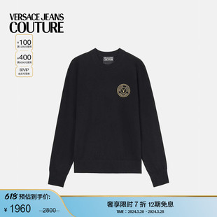 末优惠 季 VERSACE JEANS 男士 COUTURE Emblem套头衫