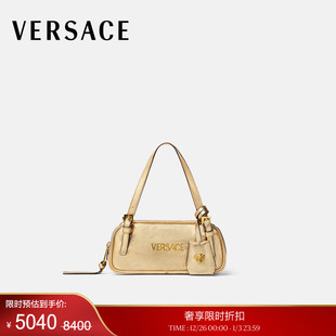 季 Versace 末优惠 范思哲 Tag保龄球金属质地迷你包 VERSACE