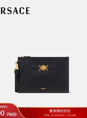 【季末优惠】VERSACE/范思哲 男士Medusa Biggie手拿包
