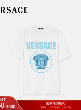 【季末优惠】VERSACE/范思哲 男士Medusa Rock T恤